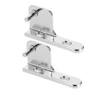 BESPORTBLE 2 Charnières Métalliques Robustes 35 Mm à Droite pour Porte de Réfrigérateur Commercial et Congélateur, Kit de Remplacement pour Charnières de Chambre Froide, Réparation