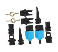 BESPORTBLE 2 Ensembles Adaptateur Pompe Gonflable Sup Connecteur Valve Étanche pour Planche à Pagaie Kayak et Bateau Gonflable Kit Multifonction Compatible Pompes Standard