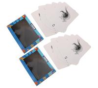 BESPORTBLE 2 Ensembles Animation Raster kit de Studio d'animation d'illusion Artisanat pour Les Enfants Plastique Blanche