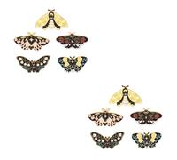 BESPORTBLE 2 Ensembles Broche Broches Revers Pour Ancien Rétro Insecte Épingles De Mignonnes Insectes Épingles Épinglettes Alliage De Zinc 5 Pièces * 2