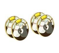 BESPORTBLE 2 ensembles Broche Chat Broche Décorative Clip Écharpe Broche Broche Chat Badge Broche Animal Clip Broche Épinglette Broche Vêtements Femme Broche Dessin Animé 2 pièces * 2