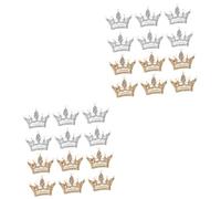 BESPORTBLE 2 Ensembles Broche Couronne Goupille Épingle À Couronne Épingle De La Couronne Épingle Pour Sacs À Broche De Châle Couronne Épinglette Alliage 12 Pièces * 2