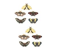 BESPORTBLE 2 Ensembles Broches Émail Vintage Épingles À Cravate Élégantes Pour Vêtements Et Accessoires De Mode 5 Pièces * 2