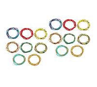 BESPORTBLE 2 Ensembles Chaîne De Taille En Perles De Riz Plage Été Faire La Fête Perlé Chaînes Pour Bijoux De Corps Féminin Bijoux Féminin Chaîne De Corps Coloré 8 Pièces * 2