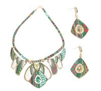 BESPORTBLE 2 Ensembles collier ensemble colliers pour femmes collier et boucles d'oreilles collier pour femme costumes pour Bijoux pour les femmes bijoux dames alliage