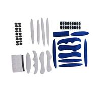 BESPORTBLE 2 Ensembles Coussinets de Protection pour Casque de Vélo Compatible VTT et Moto Mousse Amovible pour Confort et Sécurité Lors Pratique du Cyclisme et Moto