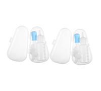 BESPORTBLE 2 Ensembles Dispositif d'allaitement Chat Alimentation Abreuvoirs Compte-Gouttes pour Animaux De Compagnie Biberon pour Petits Animaux Bouteille d'eau pour Chien Blue Gel De Silice