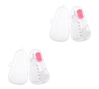 BESPORTBLE 2 Ensembles Dispositif d'allaitement Compte-Gouttes Biberon pour Chiot Bouteille De Lait Chaton Bouteille De Lait pour Chien Biberon Bébé Mangeoire Sucette pour Bébé Plastique Rose