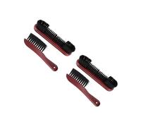 BESPORTBLE 2 Ensembles Ensemble De Brosses De Nettoyage Tables De Billard Piscine Brosse pour Table De Billard Outil De Nettoyage De Table De Billard PVC Rouge 2 Pièces * 2