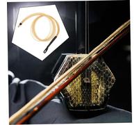 BESPORTBLE 2 Ensembles Erhu Bow Hair Replacement Natural Horsetail For Erhu Parts Stringed Instruments Durable Elastic Hair For Musicians And Teachers