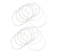 BESPORTBLE 2 Ensembles Nylon Classical Guitar Strings Medium Tension Transparent Treble Plated Wound Bass For Practice Flamenco Spanish Guitar