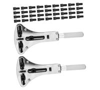 BESPORTBLE 2 Ensembles Outil de Démontage Boîtier Montre Griffes Stable pour Réparation Batterie Kit Portable Compact Professionnel