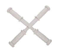 BESPORTBLE 2 Ensembles Poignées à Vis Plastique Universelles pour Cheval à Bascule Garçon Fille Poignées Remplaçables Ergonomiques et Stables Adaptées Aux Jouets à Bascule pour Petits Faciles