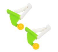 BESPORTBLE 2 Ensembles Pulley System with Table Corner Clamp Plastic Pulley Wheel Kit for Science Experiment Teaching Aids Compact and Portable Physics Learning Tool