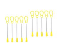 BESPORTBLE 2 ensembles Set de Marteaux Triangle Fer et Plastique pour Percussion Accessoires et Éducatifs Durable et Pratique pour Musiciens et Étudiants