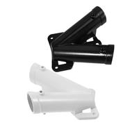 BESPORTBLE 2 Ensembles Support de Mât de Drapeau Aluminium V Double Kit de Supports Muraux pour Drapeaux Extérieur Accessoires Idéaux pour Nationales et Décorations Extérieures