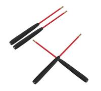 BESPORTBLE 2 Paires Bâtons de Diabolo Antidérapants avec Tête Cuivre Lourde Manche Ergonomique pour Jonglage Précis Accessoires Jonglage Diabolo Réutilisables