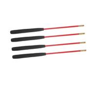 BESPORTBLE 2 Paires Bâtons de Diabolo Solides Poignée Antidérapante et Trou pour Corde Lot pour Jongleurs et de Fitness