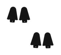 BESPORTBLE 2 Paires Couvre Pédales Caoutchouc Protection Antidérapante pour de Chaussures Kit pour Cyclistes Facile à Installer Protège Boue et Usure