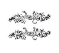 BESPORTBLE 2 Paires Pince à Manteau Alliage de Zinc Épingle à Pull Fermoirs pour Châle Pinces pour Cardigan pour Robes et Blouses