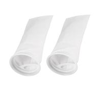 BESPORTBLE 2 Pièces 4 Accessoires De Filtres D'aquarium Aquarium Grand Filet D'écumoire D'étang Porte-Chaussette Filtrante Décor Écumoire De Filet De Piscine Réservoir Usine Air Mini Blanche