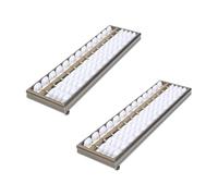 BESPORTBLE 2 pièces Abacus Éducatif pour Garçon Fille Boulier Chinois Alliage Aluminium Portable et Outil de Calcul pour Étudiants et Apprentissage Scolaire