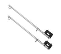 BESPORTBLE 2 Pièces Accessoires pour Mâts De Drapeau De Yacht Pôle du Drapeau en Acier Inoxydable Silver