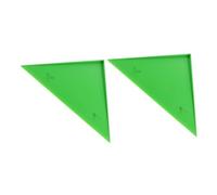 BESPORTBLE 2 pièces Angle pour Table de Football de Table Matériau Aux Chocs Protège Bords Facile à Installer pour Parties Multijoueurs et Flux de Balle Optimisé