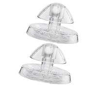 BESPORTBLE 2 Pièces Attrape-escargots Transparent pour Aquarium Lot de Pièges Réutilisables Protection Naturelle des Poissons et Plantes Méthode sans Produit Chimique