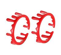 BESPORTBLE 2 Pièces Bague Sanguine Alliage Métallique Ajustable Accessoires de Fête Halloween pour Déguisement Vampire
