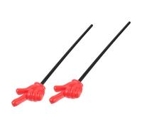 BESPORTBLE 2 Pièces Baguettes de Main Colorées pour Fête Accessoires Ludiques pour Jeux et Animation Pointeurs de Doigt pour Enseignants Guides et Événements Interactifs