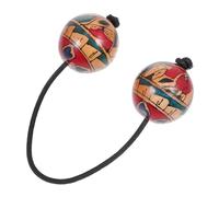 BESPORTBLE 2 Pièces Ballon de Percussion Instrument de Musique à Main Peint Ballon Rythmique Stable et pour Guitare Violon Ukulélé Cadeau Musicien Couleurs