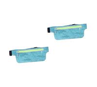 BESPORTBLE 2 Pièces Banane de Sport de Rangement Pochette Rangement écouteurs Coque Telephone Portable Earphone Poches de Rangement Petit Ceinture de Taille de Ceinture
