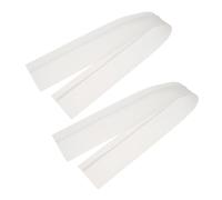 BESPORTBLE 2 pièces Bande Étanchéité Silicone pour Cuisinière Joint de Protection Anti-graisse pour Plan de Travail Couvre-fissures Facile à Nettoyer pour Gazinière et Cuisine Moderne