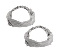 BESPORTBLE 2 pièces Bandeaux Fitness Unisexes Glace Soie Bandeau Anti-Transpirant Élastique pour Course et Salle de Sport Maintien Confortable pour Yoga Running et Entraînement