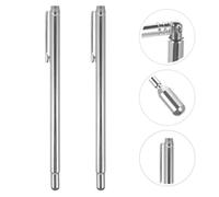BESPORTBLE 2 pièces Bâtons Radiesthésie Acier Inoxydable Télescopiques Outils de Détection Compactes et Ajustables pour Recherche de Trésors et Objets Perdus