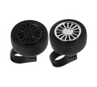 BESPORTBLE 2 Pièces Bike Ring Bell Cartoon Style Loud Horn for Scooters Tricycles Balance and Mountain Bikes Weatherproof Accessory