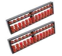 BESPORTBLE 2 Pièces Boulier Éducatif Garçon Fille Portable Calcul Abacus pour Filles et Garçons Apprentissage Mathématiques