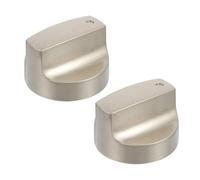 BESPORTBLE 2 pièces Bouton de pour Cuisinière à Gaz Remplacement Métallique pour Régulation de Température Prise Main Facile et Installation Rapide