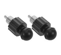 BESPORTBLE 2 Pièces Bouton de Tirage avec Goupille à Ressort pour Équipement de Fitness Rapide et Sécurisé pour Machines de Musculation et Vélos Dappartement Noir