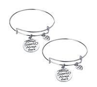 BESPORTBLE 2 Pièces Bracelet Ajustable pour Femmes de Bagues Élégantes pour Accessoire de Mode et Confortable Design et