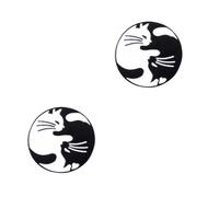 BESPORTBLE 2 Pièces Broche Chat pour Vêtements et Sacs Accessoire Adorable pour Jean et Mode Design Original