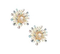 BESPORTBLE 2 Pièces broche perle Broche de corsage pour femme Broche sophistiquée Broche de style sophistiqué Broche de soirée épingle floral broche tournesol strass Alliage de zinc