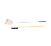 BESPORTBLE 2 Pièces Brosse De Nettoyage De Cage à Oiseaux Câbles Anti-poussière Kit De Nettoyage Tableau D'affichage De Broche Équipement D'extinction des Incendies De Barbecue en Bois