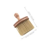 BESPORTBLE 2 Pièces Brosse de Nettoyage pour Instruments Manche Bois Ergonomique Poils Doux pour Dépoussiérage Précis de Piano Guitare Violon et Batterie Outil Entretien Musical