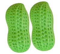BESPORTBLE 2 Pièces cacahuète interactif mangeoire pour Chien de Dentition pour Chiot mâcher Dog Toys Jouets pour Chiots Jouets pour Chiens pour Grands Chiens Green