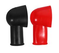BESPORTBLE 2 pièces Cache-bornes de Batterie Isolants Protection Positive et Négative Housse pour Batteries Voiture et Prévention et Usure des Bornes