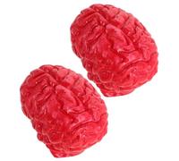 BESPORTBLE 2 Pièces Cerveaux Humains Falsifiés Accessoires Terrifiants pour Halloween Décoration Épouvantable pour Fête pour Maison Jardin et Salle Atmosphère Horreur et