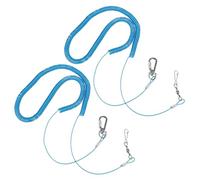 BESPORTBLE 2 Pièces Corde De Dressage pour Perroquet Fournitures pour Animaux De Compagnie Bracelets De Cheville Corde De Traction Extérieure pour Animaux De Compagnie Corde Volante pour
