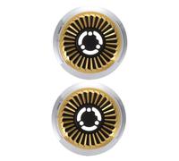 BESPORTBLE 2 Pièces Couverture Anti-feu Pour Cuisinière à Gaz Anneau De Support Pour Wok Grille De Cuisinière à Gaz Accessoires De Poêle Diffuseur De Golden Acier Inoxydable